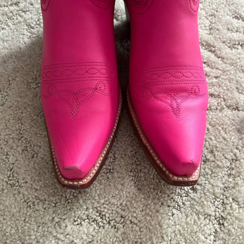 Corral Pink Handcrafted Boots
